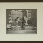 Richard Fenno and former New York  congressman Barber Conable  c. 1965.