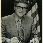 Autographed photo from former New Mexico Senator, Pete Domenici, c. 1980.