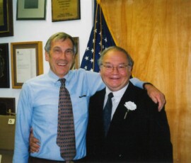 Richard Fenno and Former New York Senator and House Member, Gary Ackerman, 1997. Richard Fenno and Former New York Senator and House Member, Gary Ackerman, 1997.